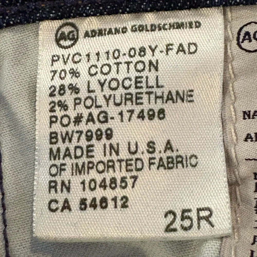 👖AG • Stilt cigarette jeans • 25R • EUC - Picture 10 of 11